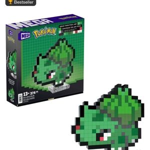 Pokémon Bulbasaur Building Set - Green and Black